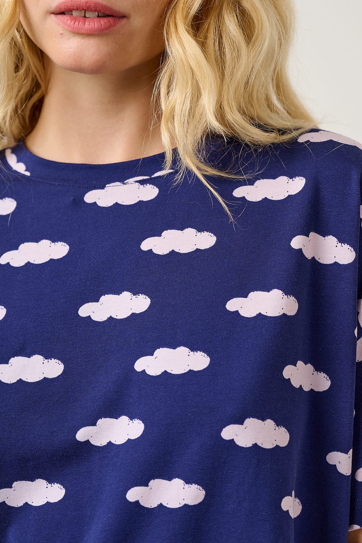 Sabrina - Pyjamas in Clouds Print