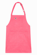Ada Apron: DEADSTOCK FABRIC - Pink Punch Cord
