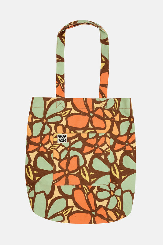 Tote Bag: ORGANIC TWILL - Golden Hour