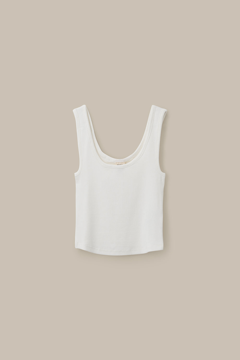 Eden - Cotton Vest in Ecru
