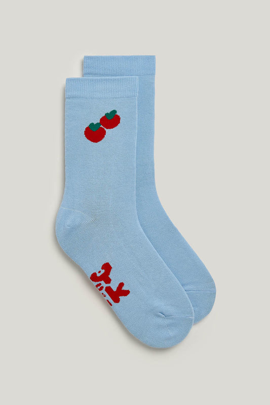JoJo - Cotton Socks in Blue Tomato