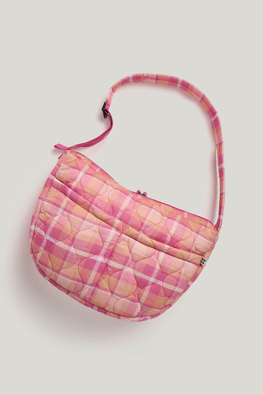 Laval - Cotton Weekend Bag in Madras Check