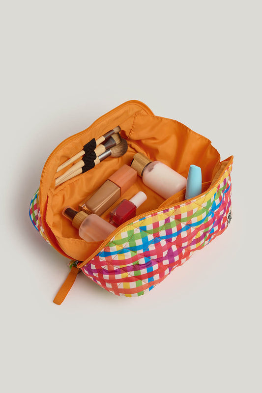 Makari - Expandable Washbag in Multi Rainbow