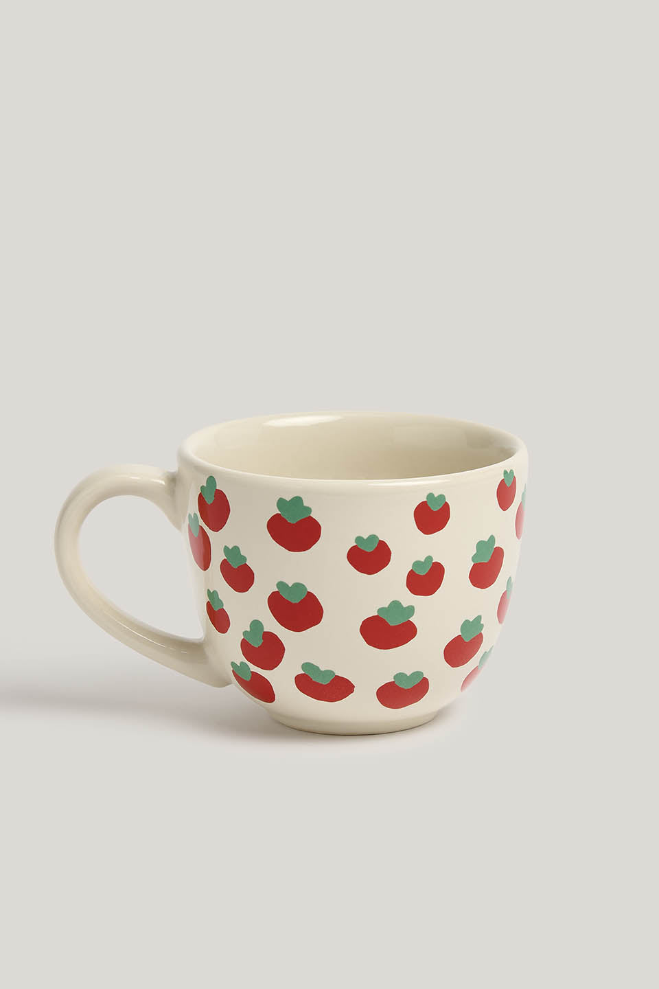 Marnie - Ceramic Mug in Tomatoes Print