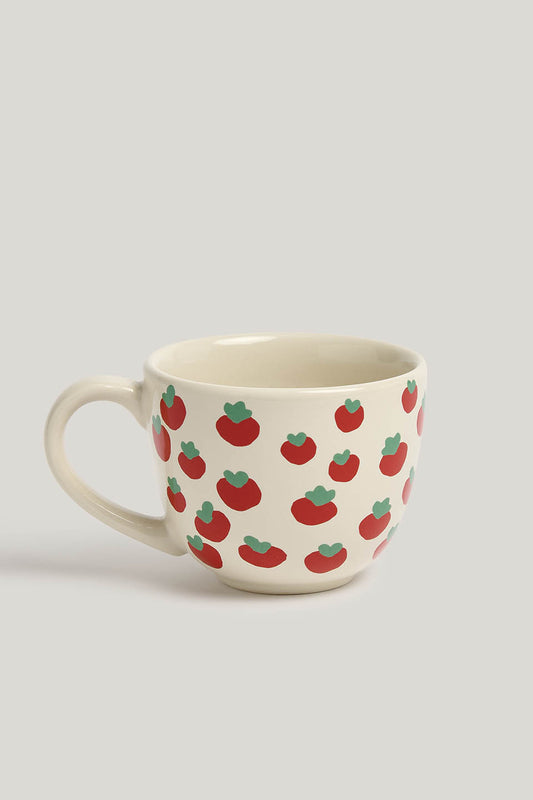 Marnie - Ceramic Mug in Tomatoes Print