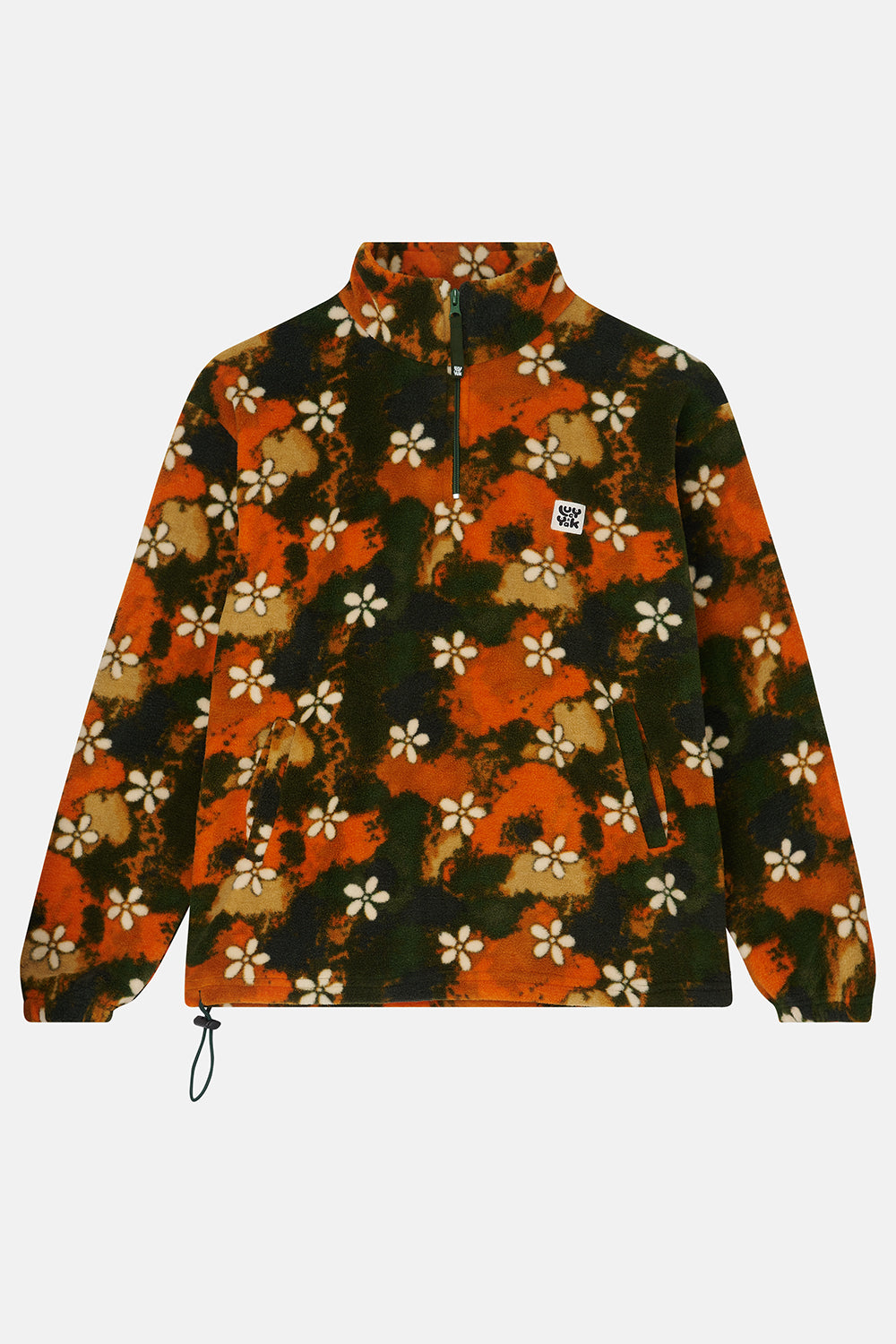Stevie Reversible Fleece Jacket Orange, Shop Online