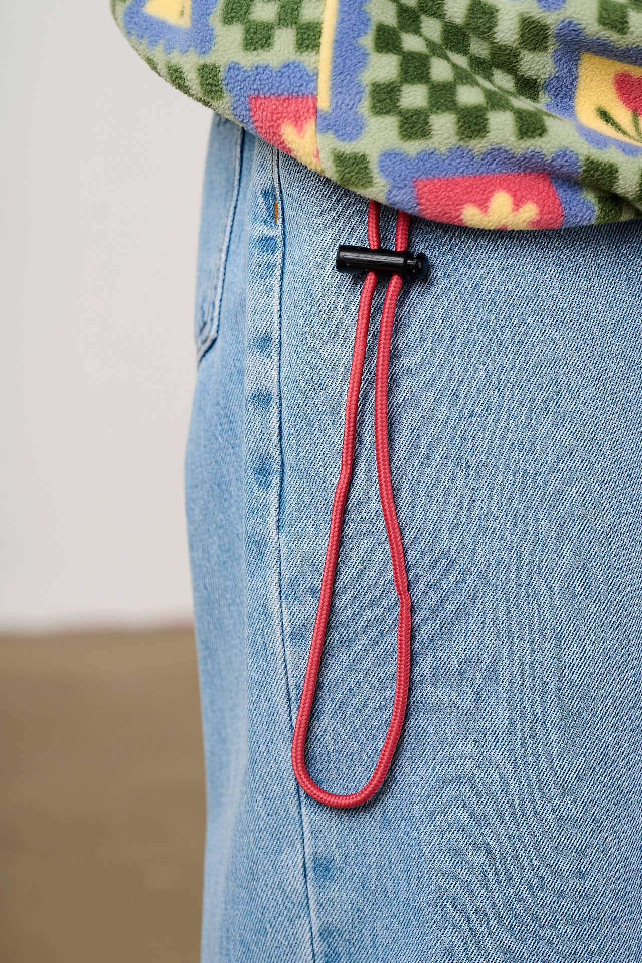 Stevie - Polar Fleece in Tulip Print