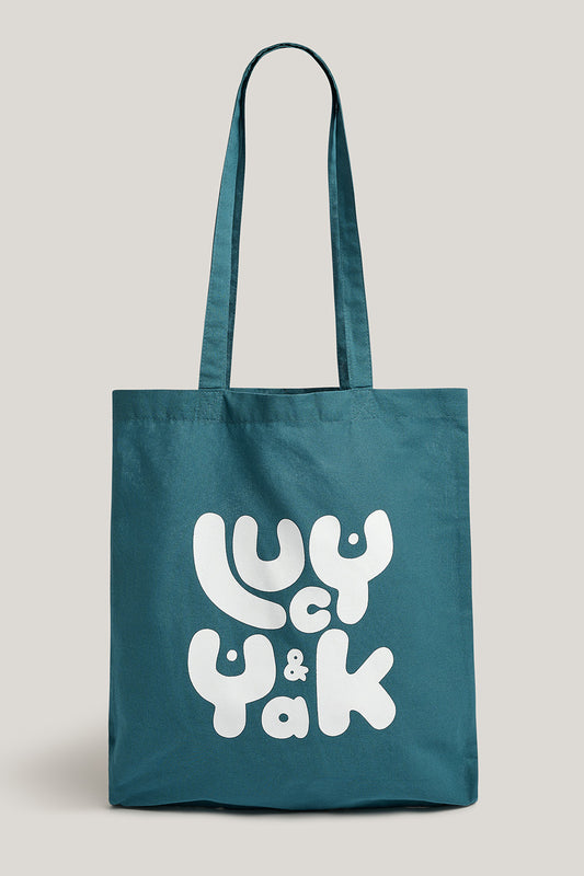 Tote Bag - Organic Cotton in Teal