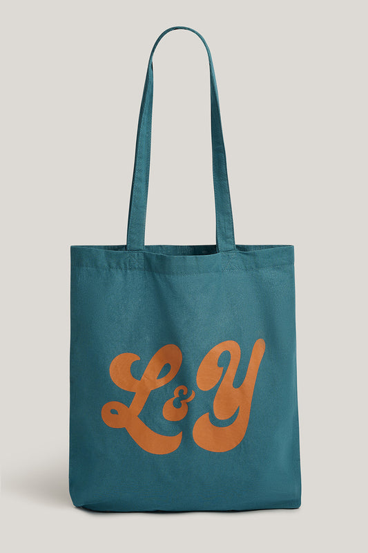 Tote Bag - Organic Cotton in Teal