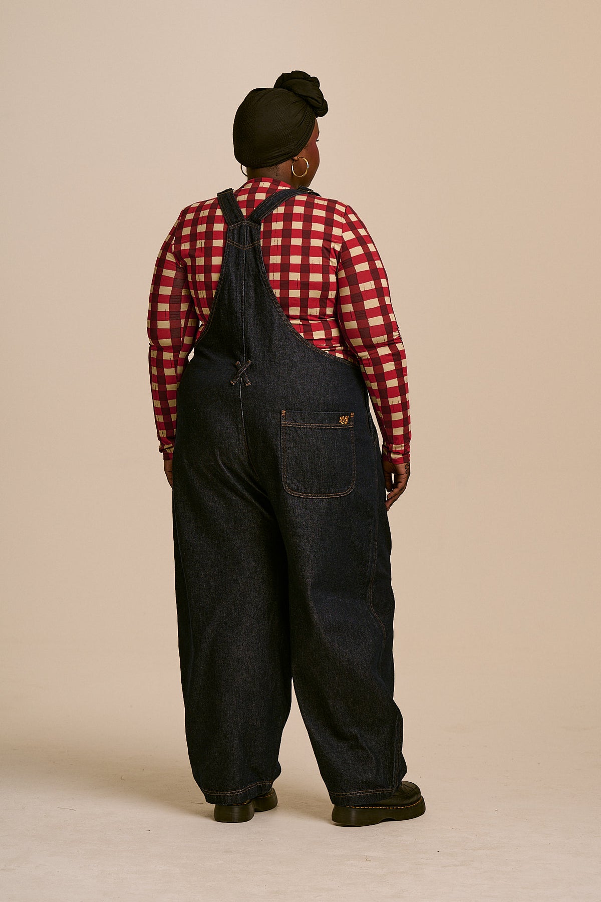 Toluca  - Organic Denim Dungarees in Indigo Denim