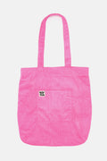 Tote Bag: ORGANIC CORDUROY - Power Pink