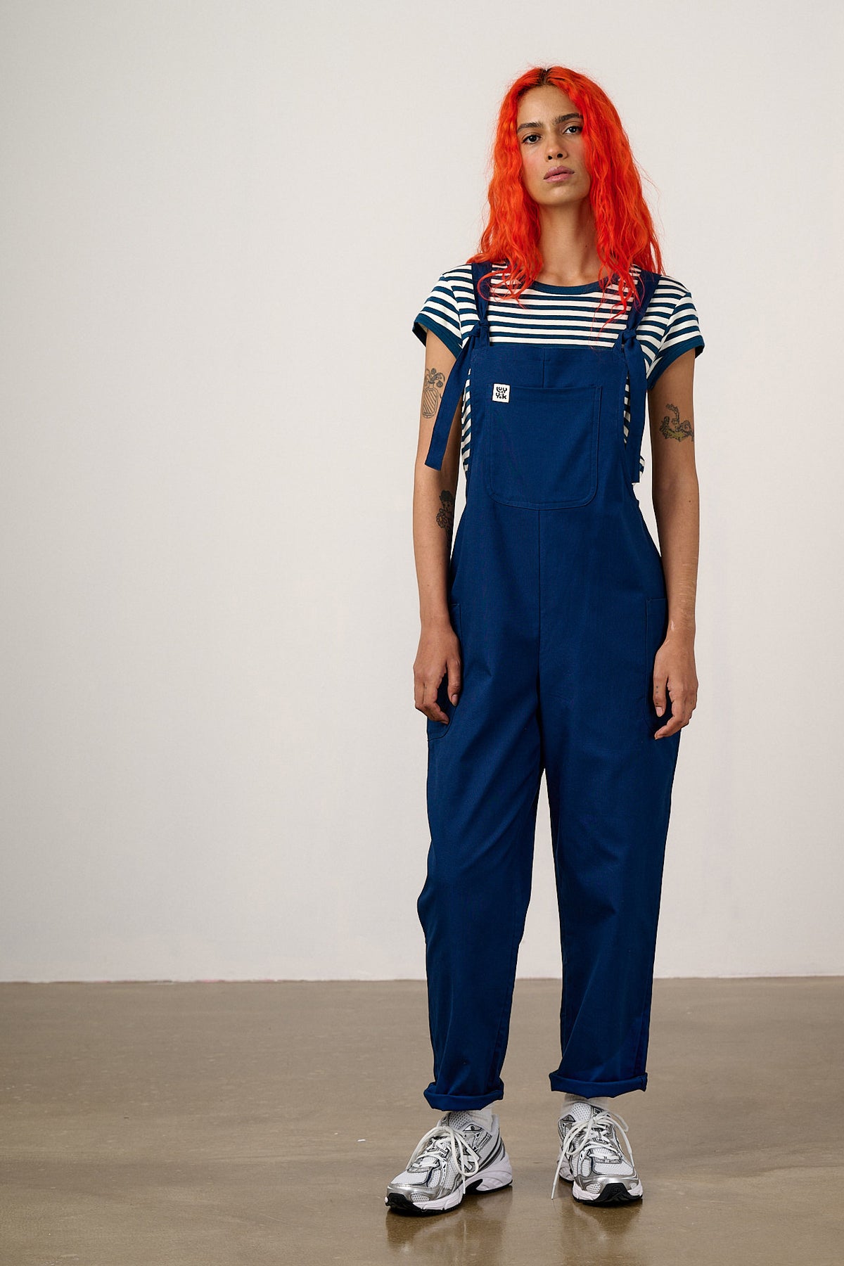 Una Cotton Dungarees UNA-BLU-COT-089-4R