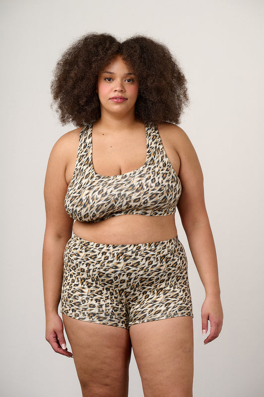 Kit - Viscose Boxer Shorts in Leo Swirl