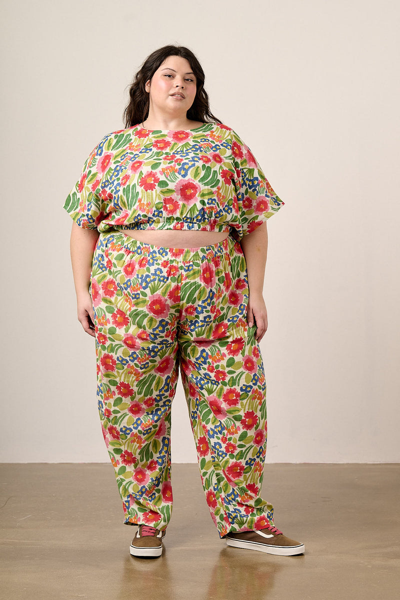 Zamora - Cotton Top in Ivory Marie