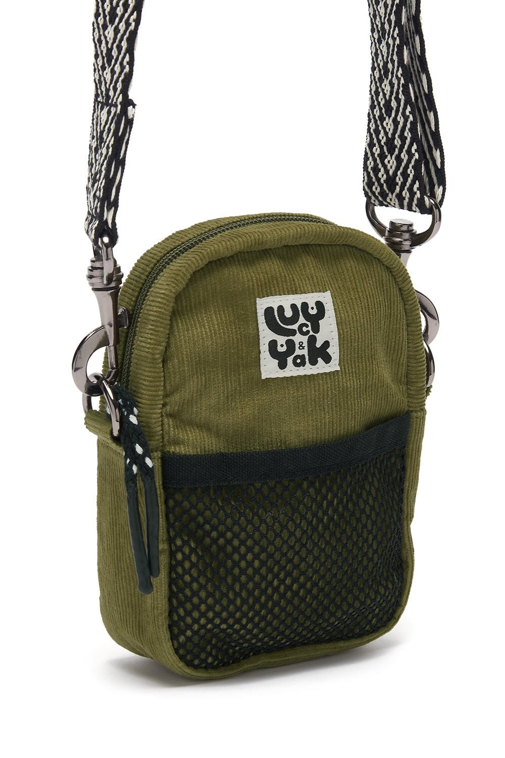 Lucy & Yak Bag Brady Bag: ORGANIC CORDUROY - Dark Olive