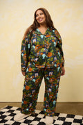 Dreamer Pyjama Set: ORGANIC COTTON - Happy Place Print