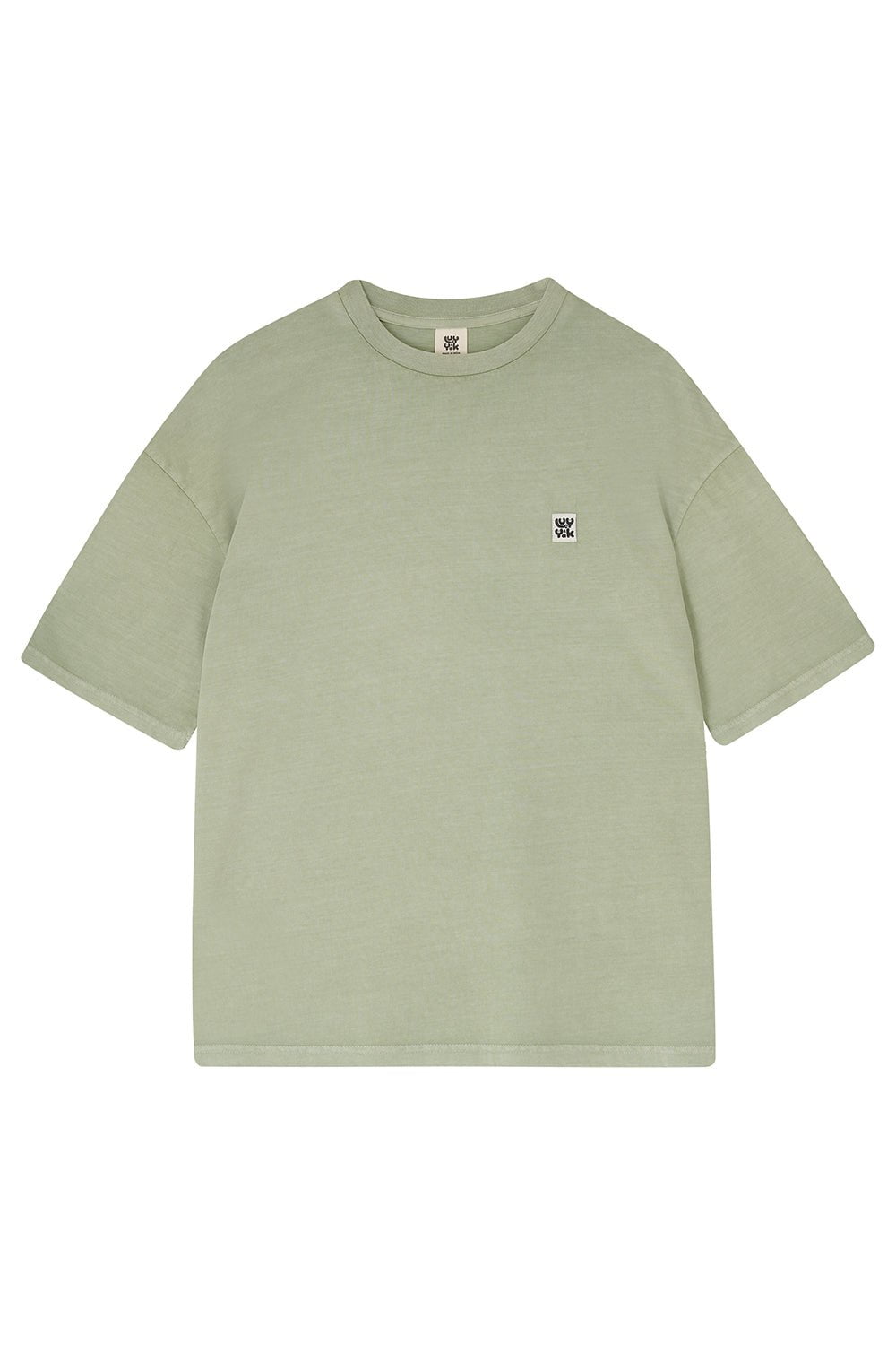 Lucy & Yak Tops Copy of Benny Tee: ORGANIC COTTON - Stone Green