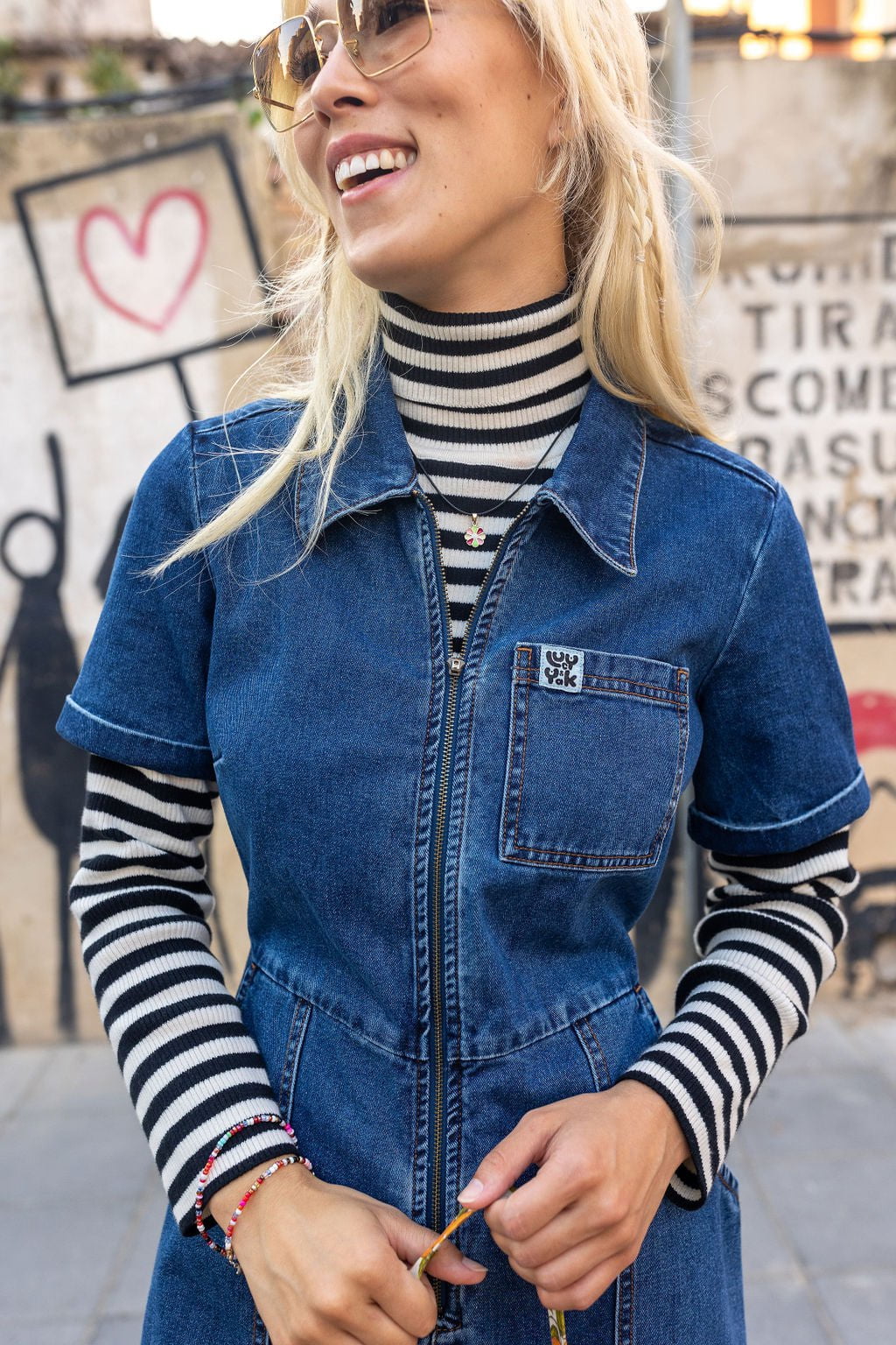 How to Style a Denim Boilersuit (or Jumpsuit) For Summer  #iwillwearwhatilike - Not Dressed As Lamb