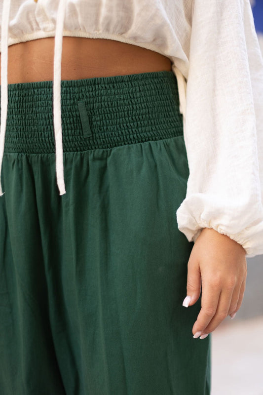 Lucy & Yak trousers Alexa Trousers: ORGANIC COTTON -  Posy Green