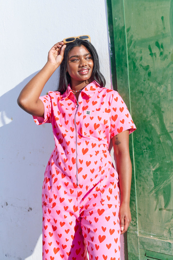 Ragan Jumpsuit ORGANIC COTTON Cupid (POS) Lucy & Yak