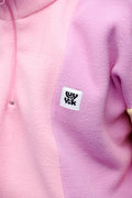 Lucy & Yak Fleeces Blake Recycled Polyester Fleece in Pastel Pink & Yellow