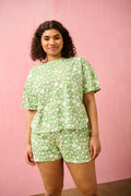 Selena Pyjamas Set: ORGANIC COTTON - Enid Print