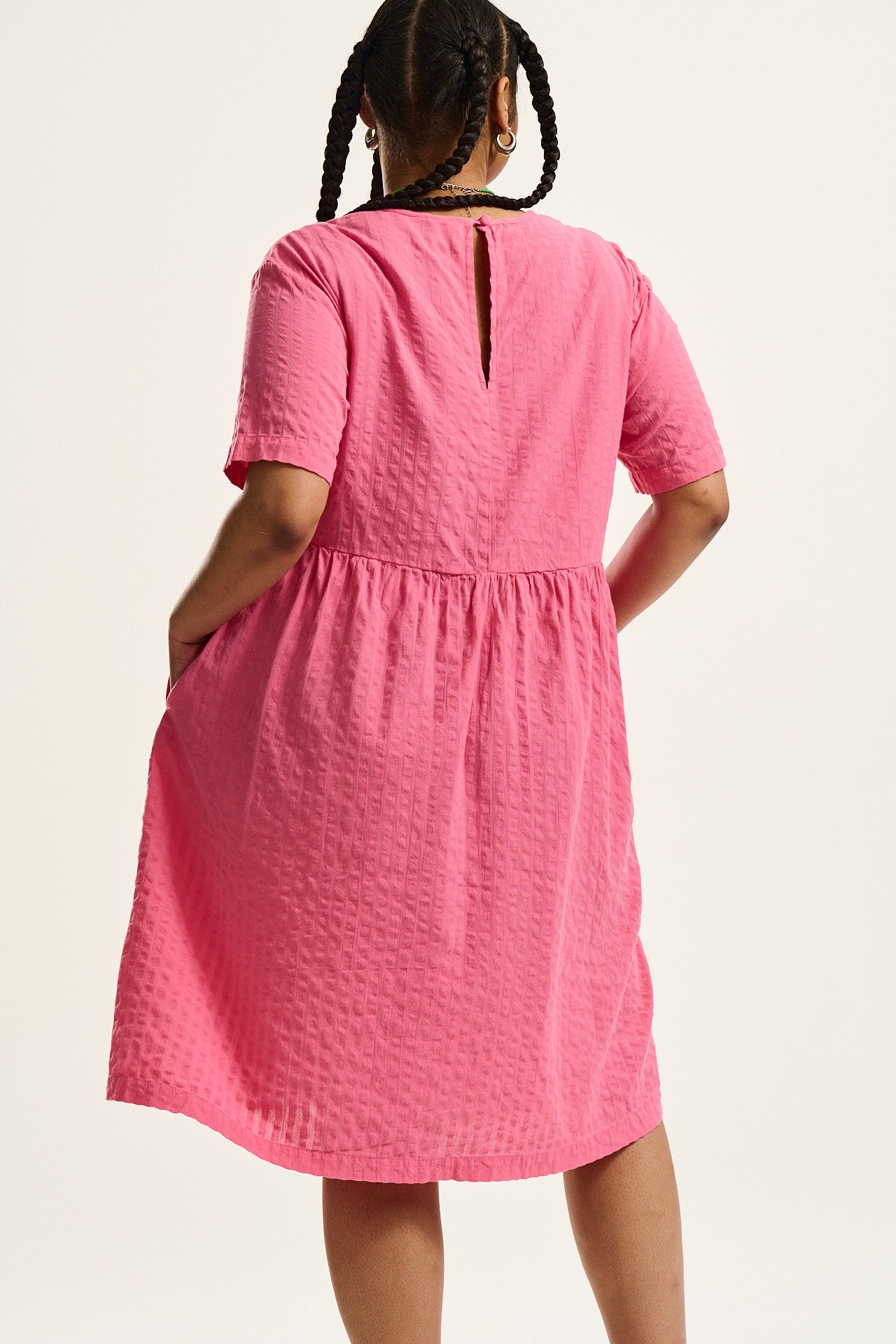 Mia Dress: ORGANIC COTTON - Sweet Pink