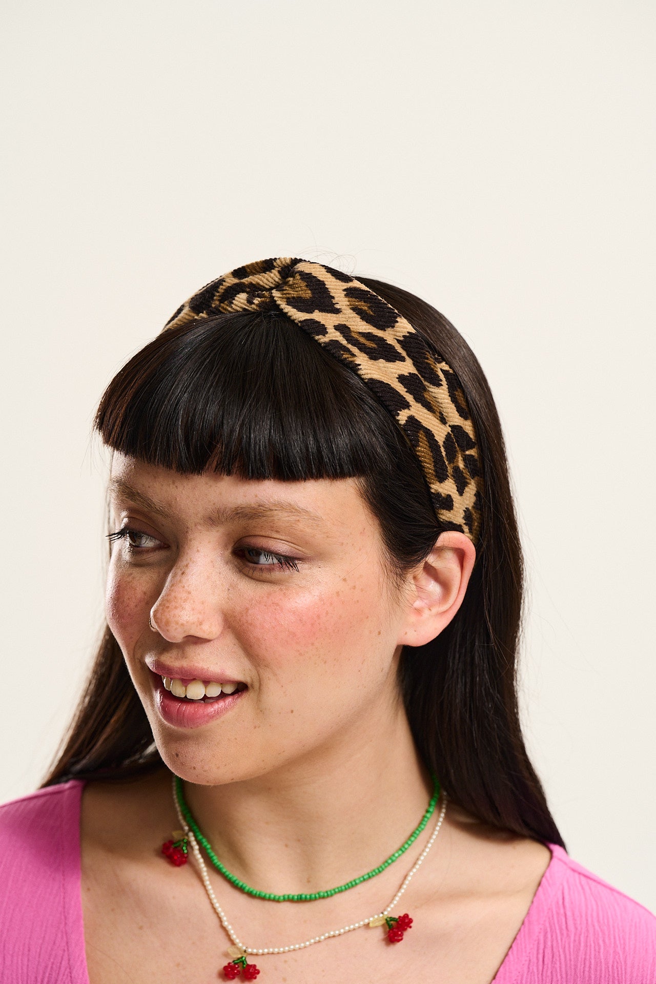Hallie Headband: DEADSTOCK FABRIC - Leo Print
