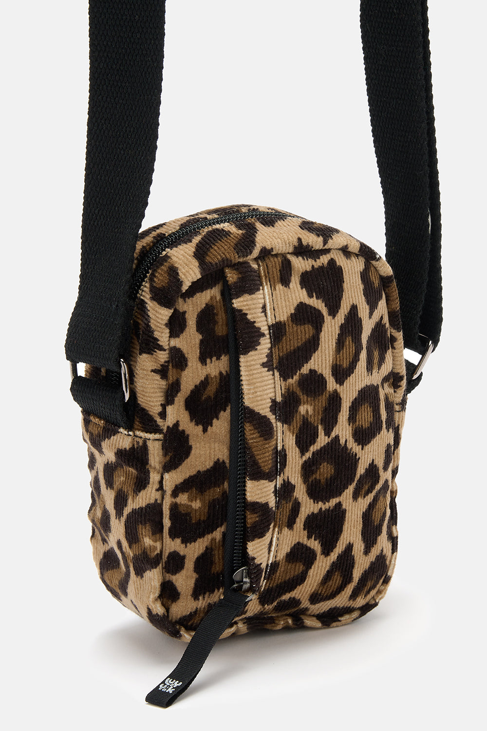 Brady - Cord Bag in Leopard Print