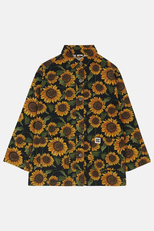 Olly YAKet: ORGANIC TWILL - Sunflower Print