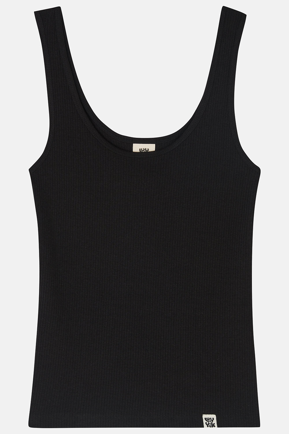 Girls black clearance vest top