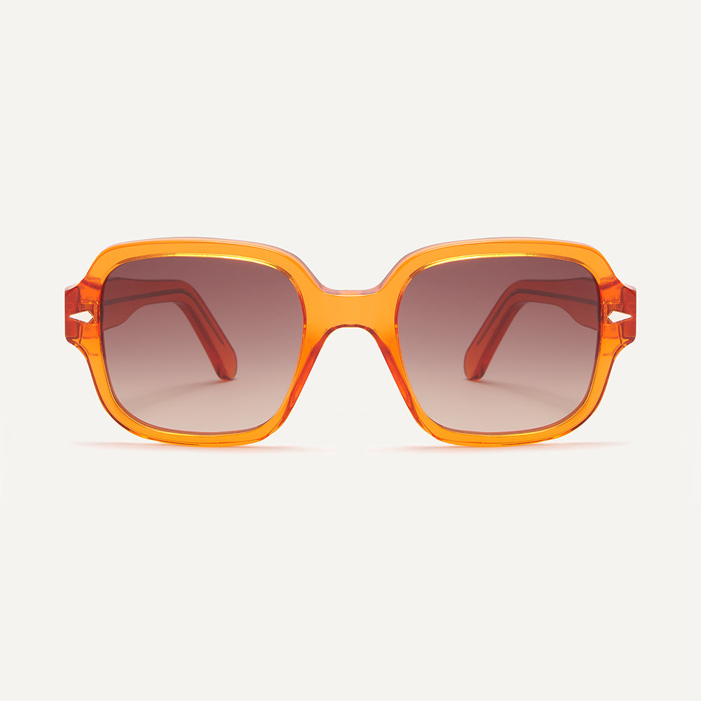 Pala X Lucy & Yak: Haiba Sunglasses - Flame Orange