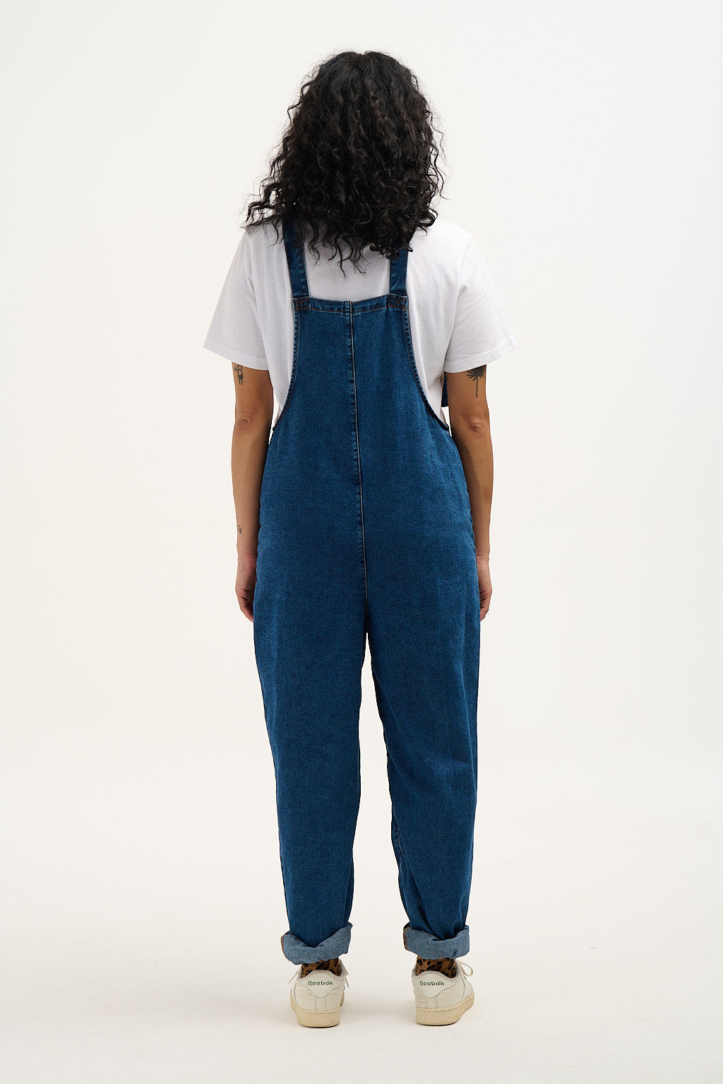 Original Dungaree: ORGANIC DENIM - Mid Wash Blue